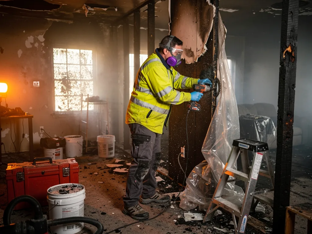 24/7 Fire Damage Service
